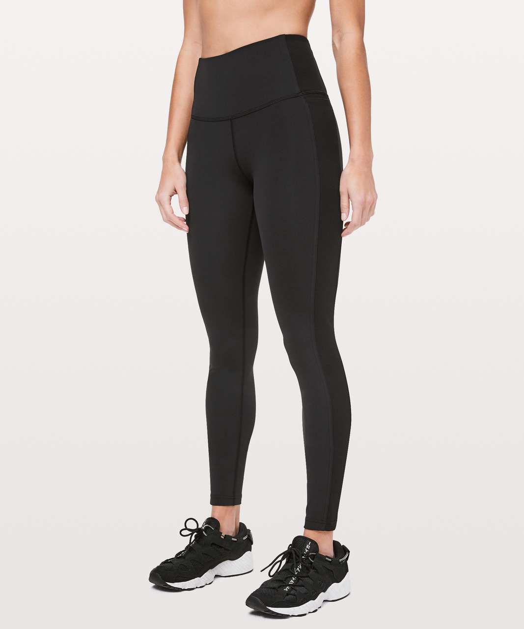 Lululemon Wunder Under High-Rise Tight *Rib 28 - Black - lulu