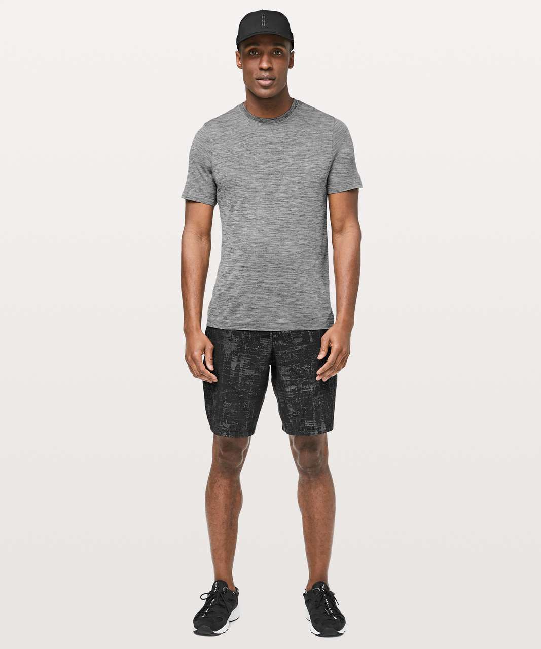 Lululemon Pace Breaker Short Lined 9" *lululemon X SoulCycle - Brushstroke Black Reflective