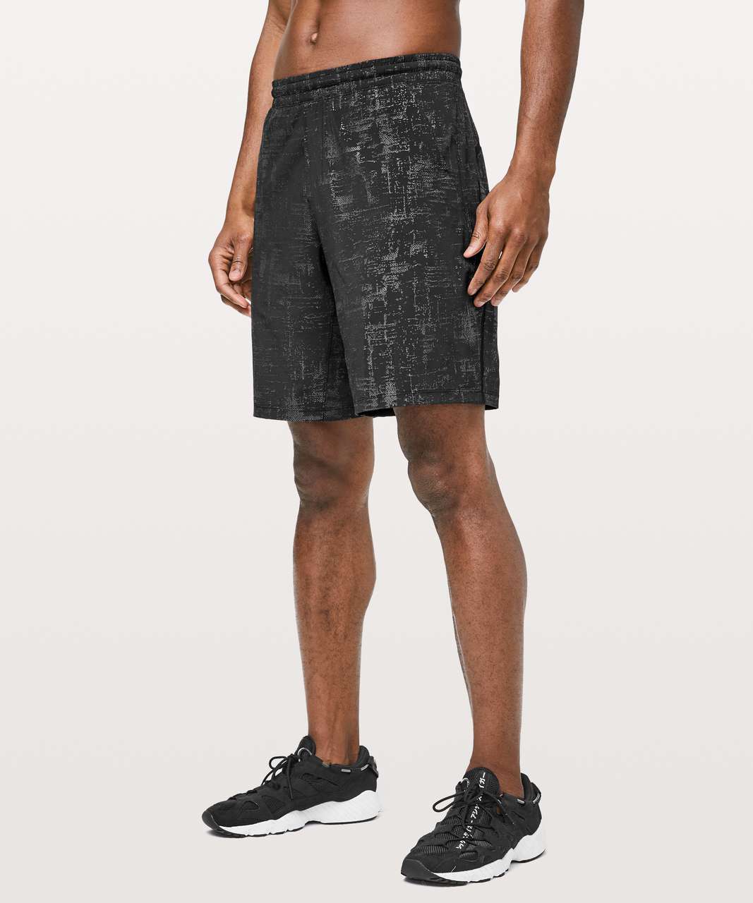 Lululemon Pace Breaker Short Lined 9" *lululemon X SoulCycle - Brushstroke Black Reflective