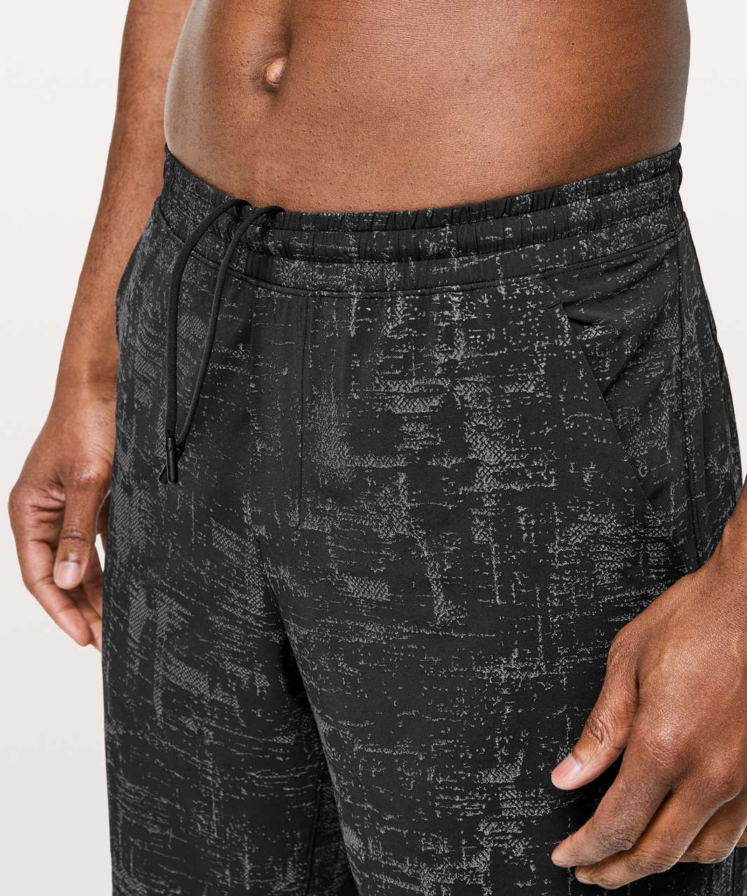 Lululemon Pace Breaker Short Lined 9" *lululemon X SoulCycle - Brushstroke Black Reflective