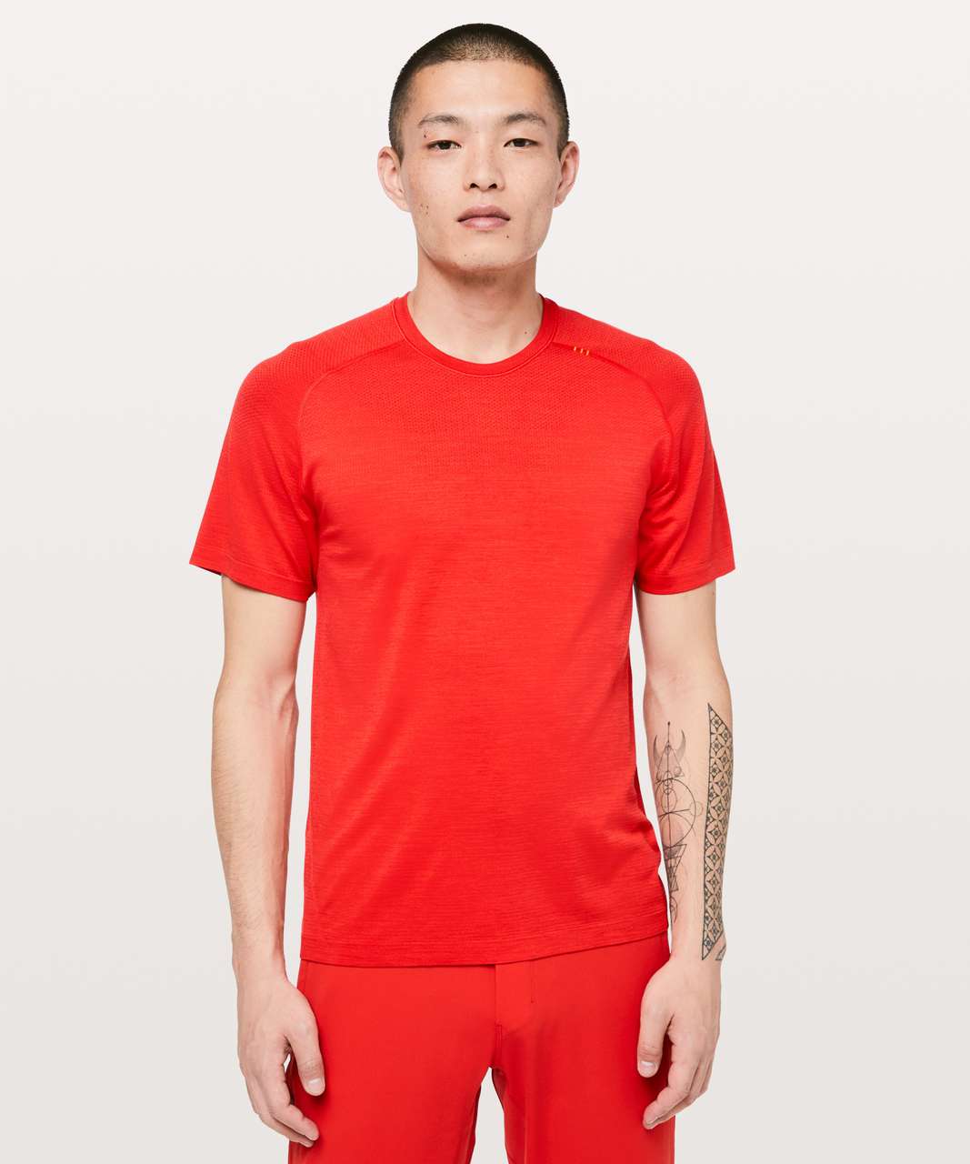 Lululemon Metal Vent Tech Short Sleeve *Lunar New Year - Fiery Red / Cardinal