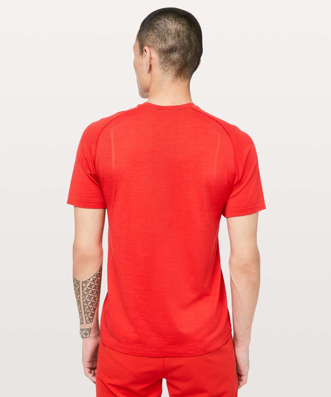 Lululemon Metal Vent Tech Short Sleeve *Lunar New Year - Fiery Red / Cardinal