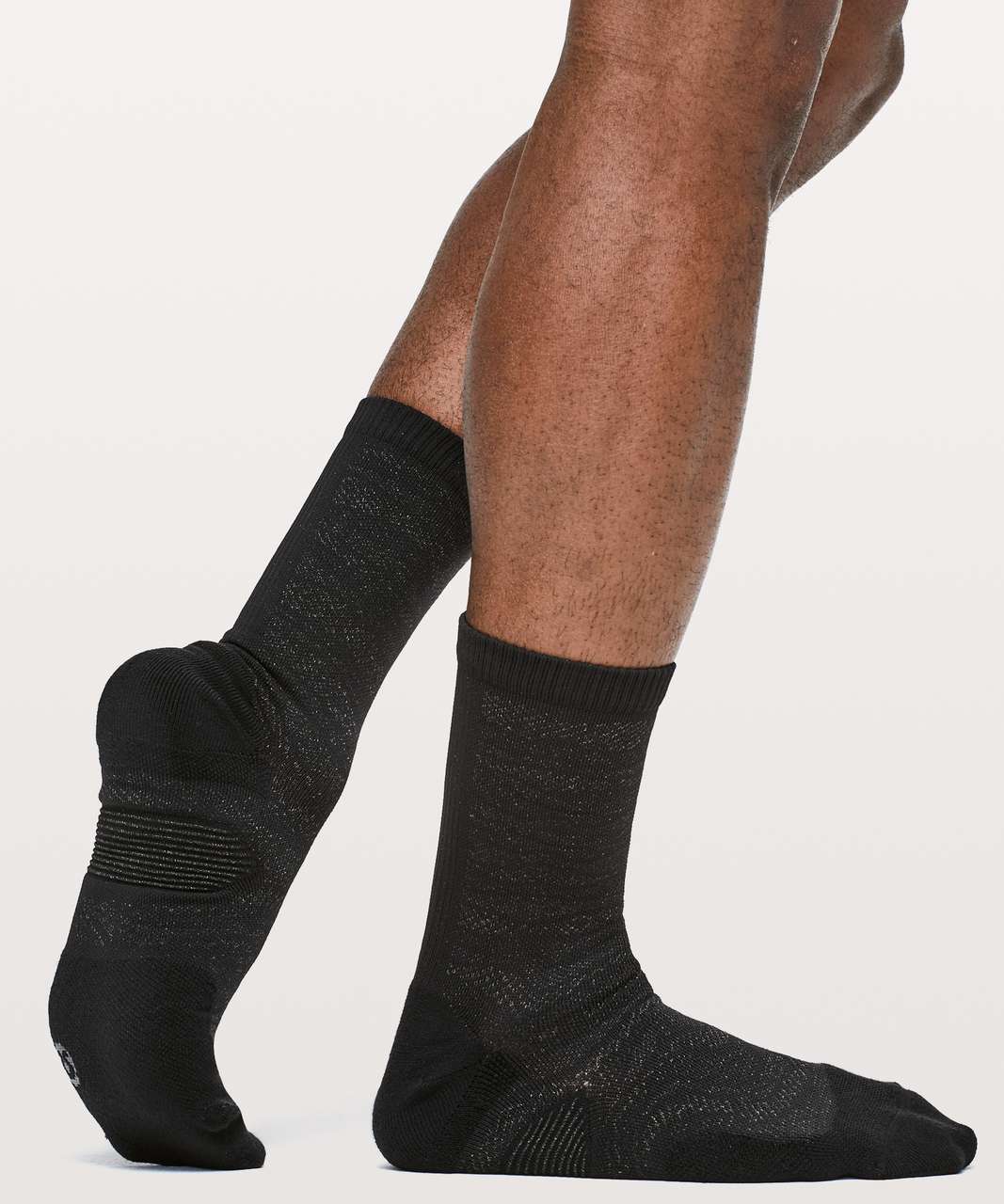 Lululemon T.H.E. Crew Sock *Silver - Black (First Release)