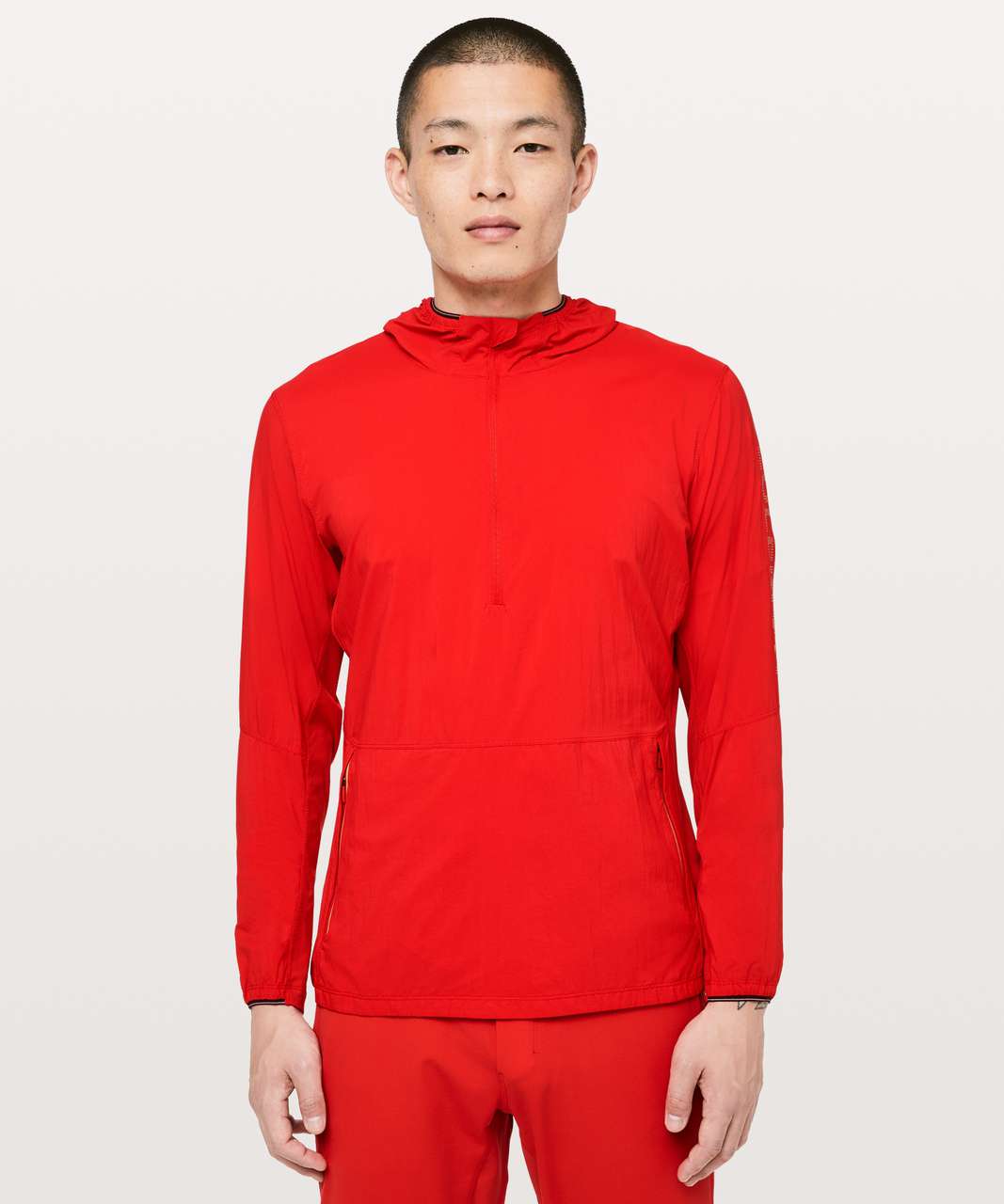 Lululemon Lost In The Hustle Anorak *Lunar New Year - Fiery Red