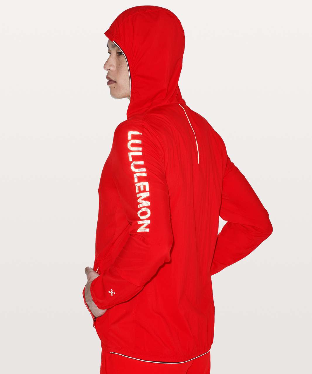 Lululemon Lost In The Hustle Anorak *Lunar New Year - Fiery Red