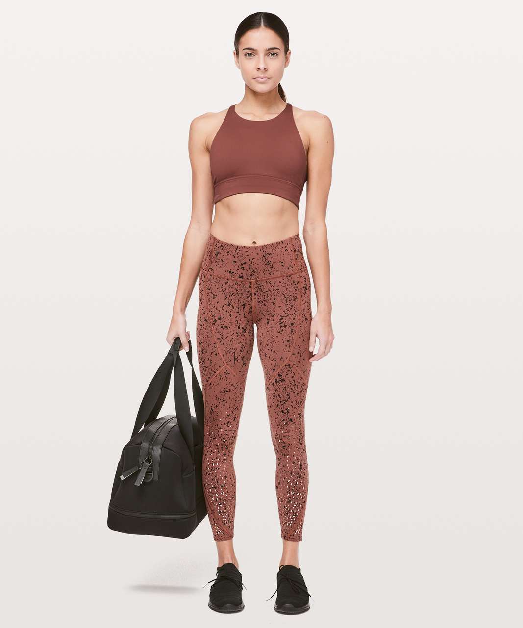 Lululemon Ride and Reflect Bra - Black - lulu fanatics