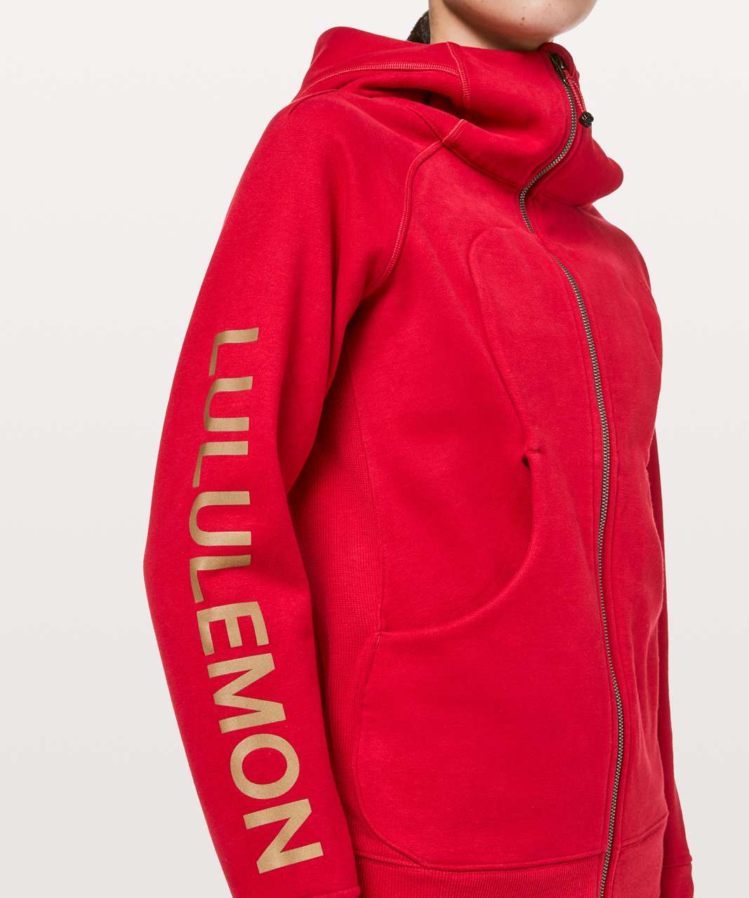 Lululemon NEW LULULEMON Scuba Hoodie Lunar 2019 New Year 8 Dark Red Jacket