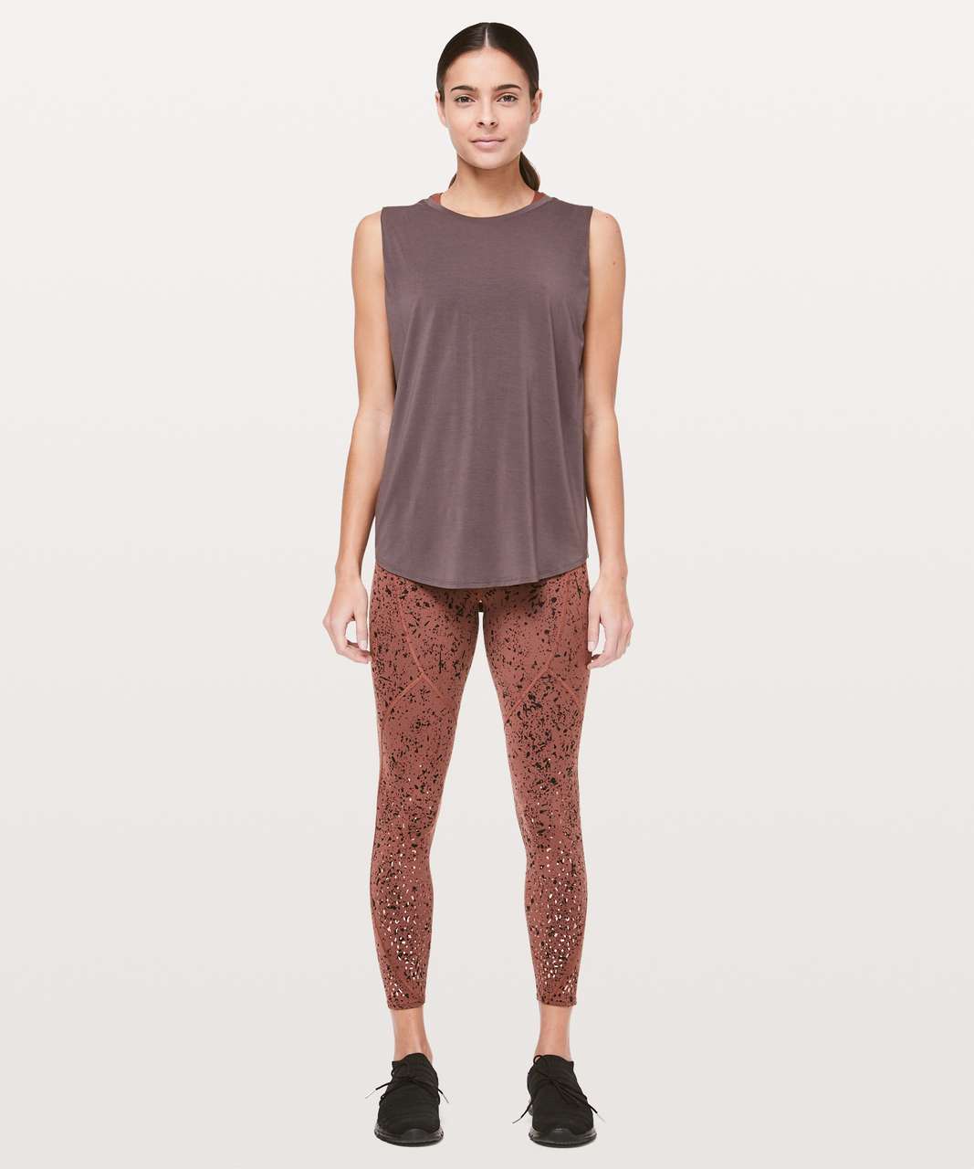 Lululemon Ride & Reflect Muscle Tank *lululemon X SoulCycle - Purple Taupe