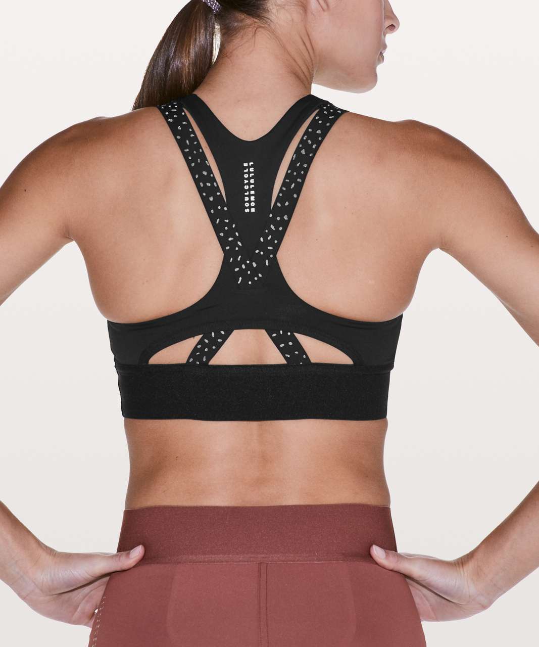 Lululemon x SoulCycle Ebb To Train Sports Bra in Black Size 6