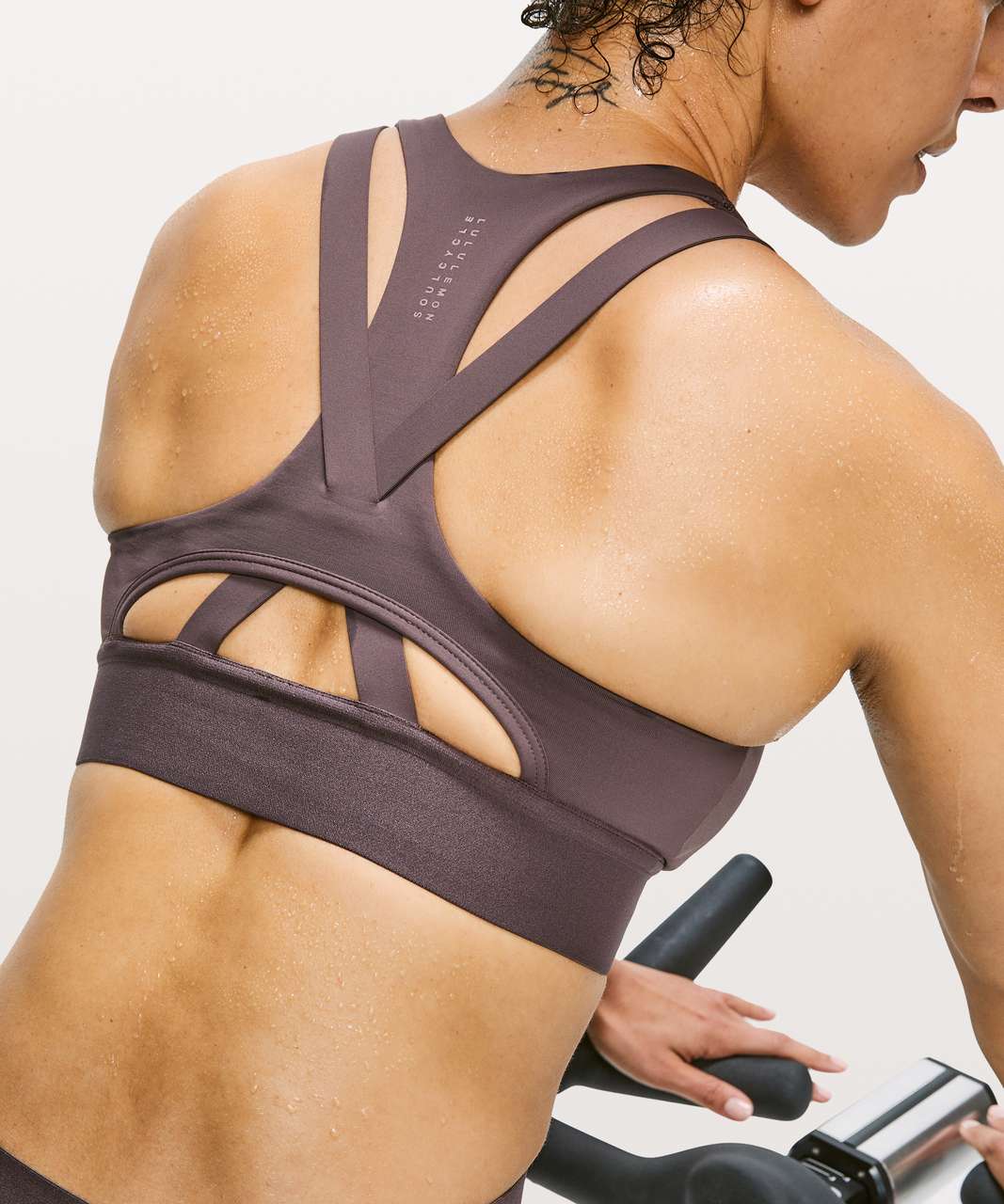 Lululemon To The Beat Bra *lululemon X SoulCycle - Purple Taupe - lulu  fanatics