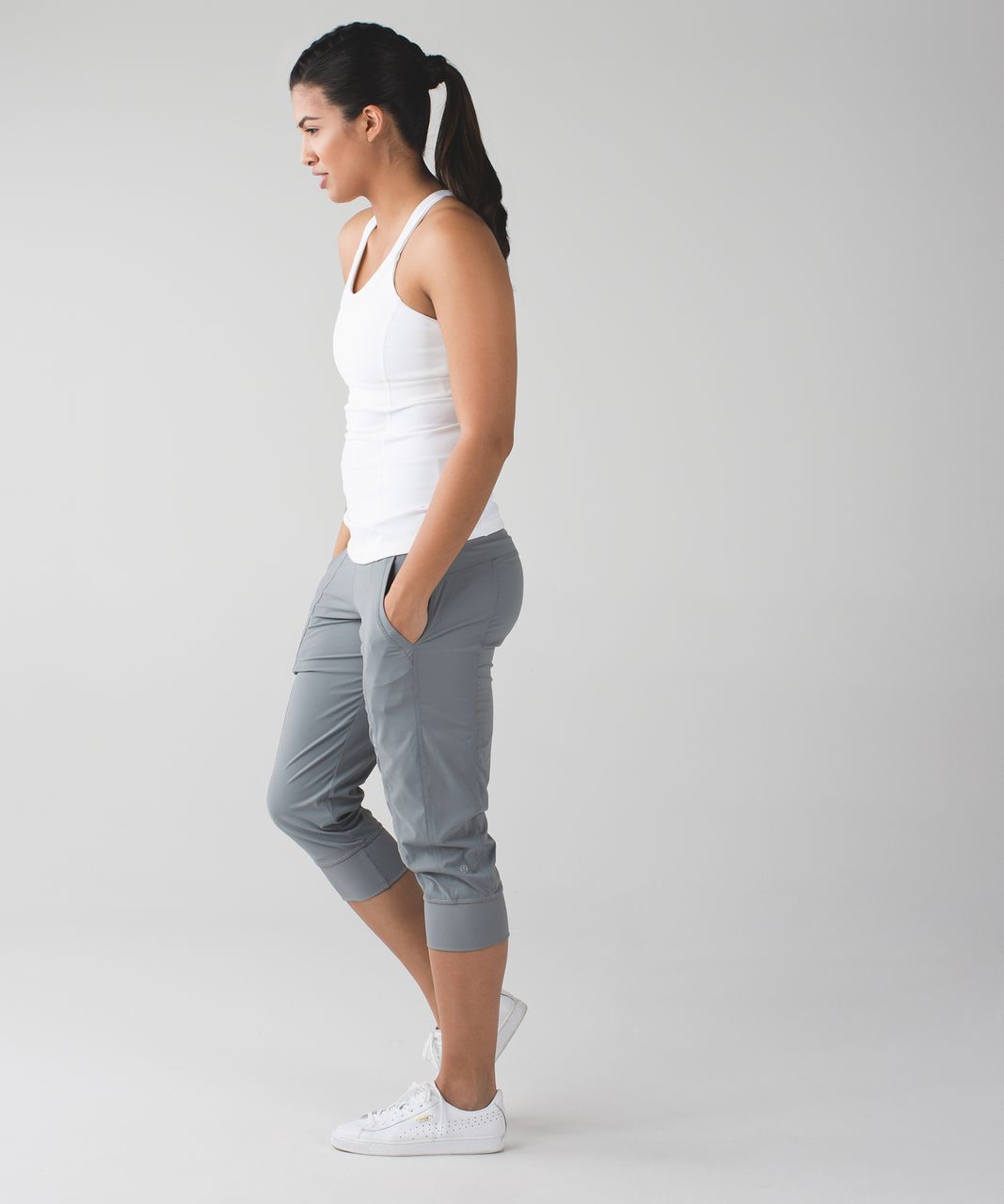 Lululemon In Flux Crop - Battleship