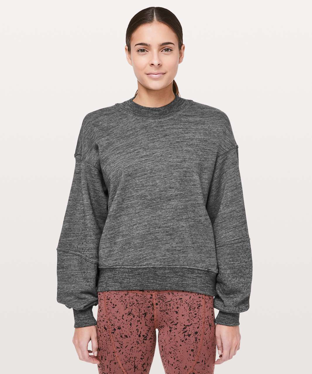 Lululemon To The Beat Sweatshirt *lululemon X SoulCycle - Heathered Core Dark Grey