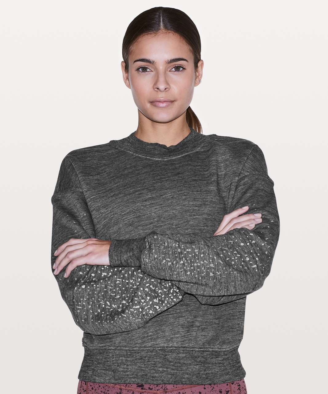 Lululemon To The Beat Sweatshirt *lululemon X SoulCycle - Heathered Core Dark Grey