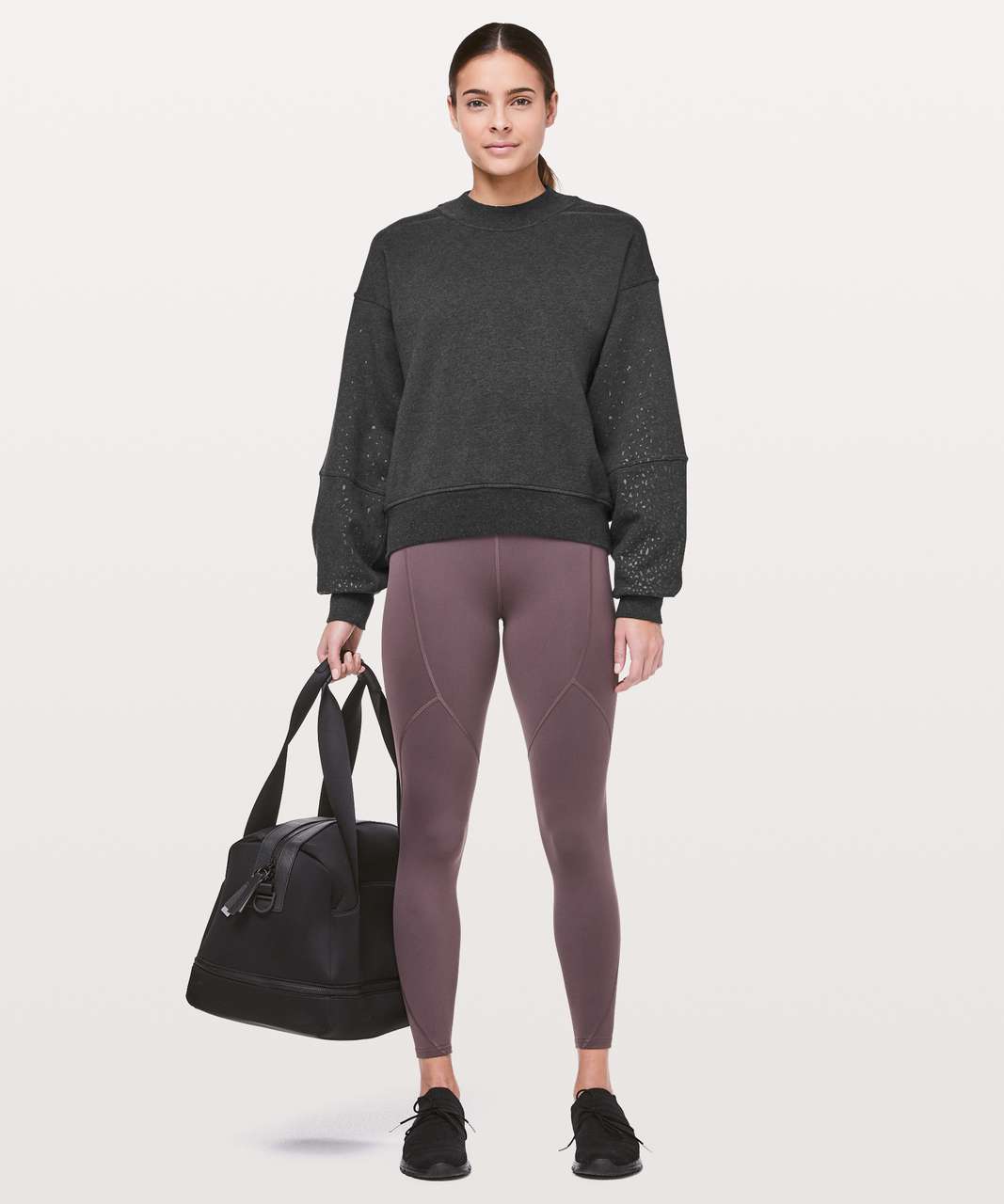 Lululemon To The Beat Sweatshirt *lululemon X SoulCycle - Heathered Black