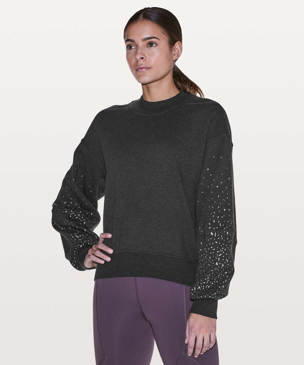 Lululemon To The Beat Sweatshirt *lululemon X SoulCycle - Heathered Black