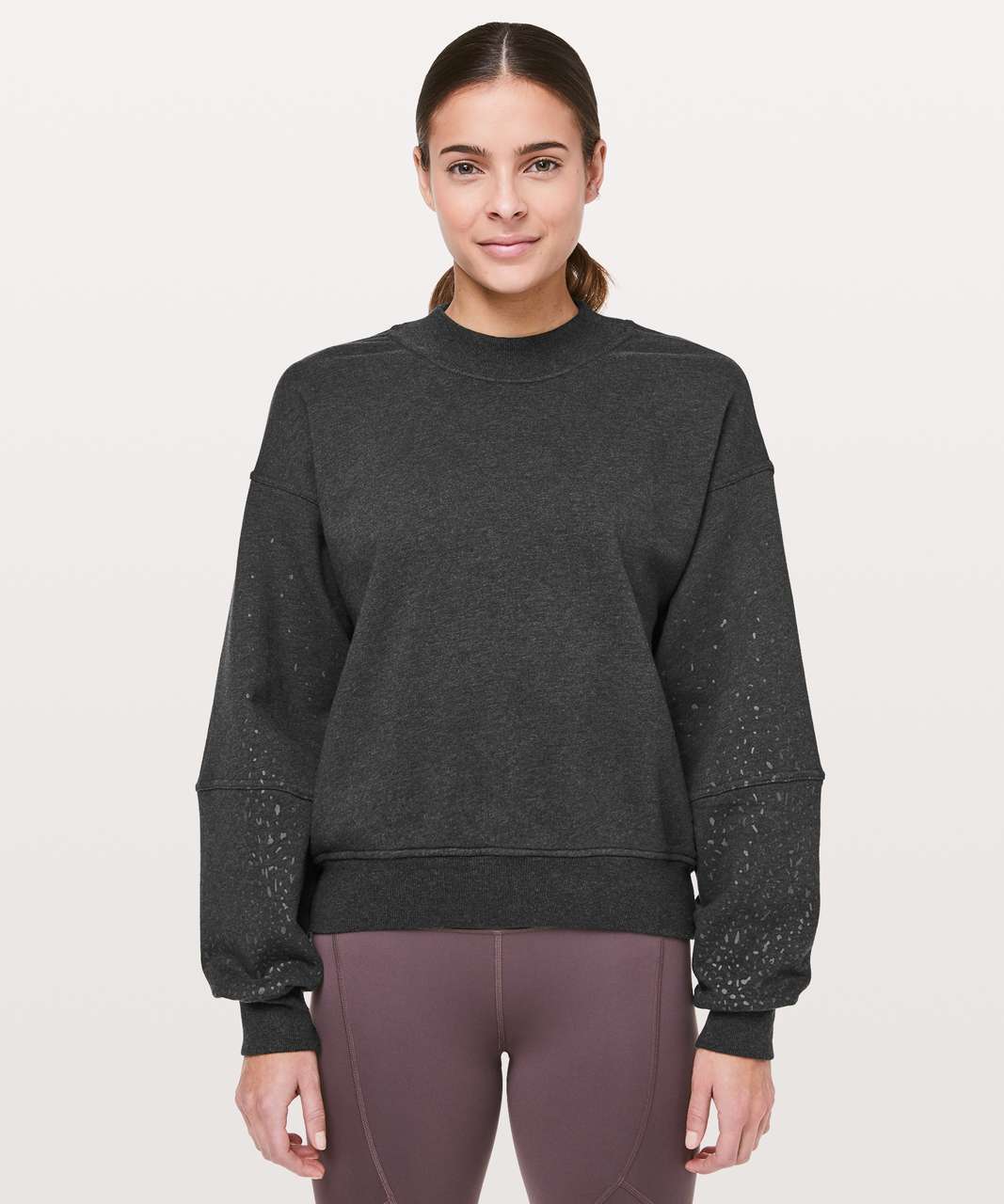 Lululemon To The Beat Sweatshirt *lululemon X SoulCycle - Heathered Black