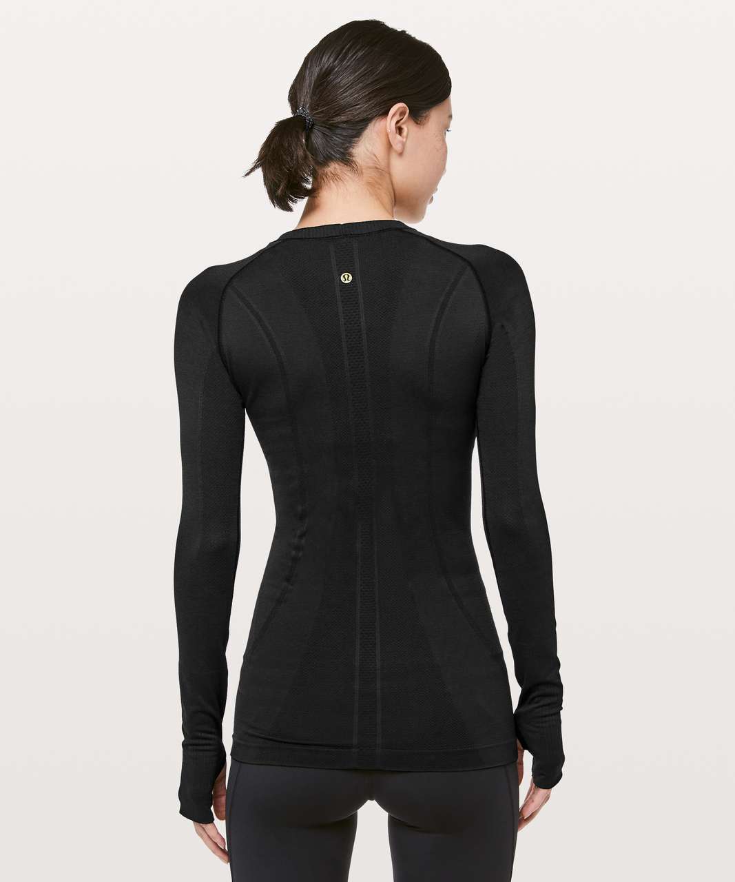 Lululemon Swiftly Tech Long Sleeve Crew *Lunar New Year - Black / Black