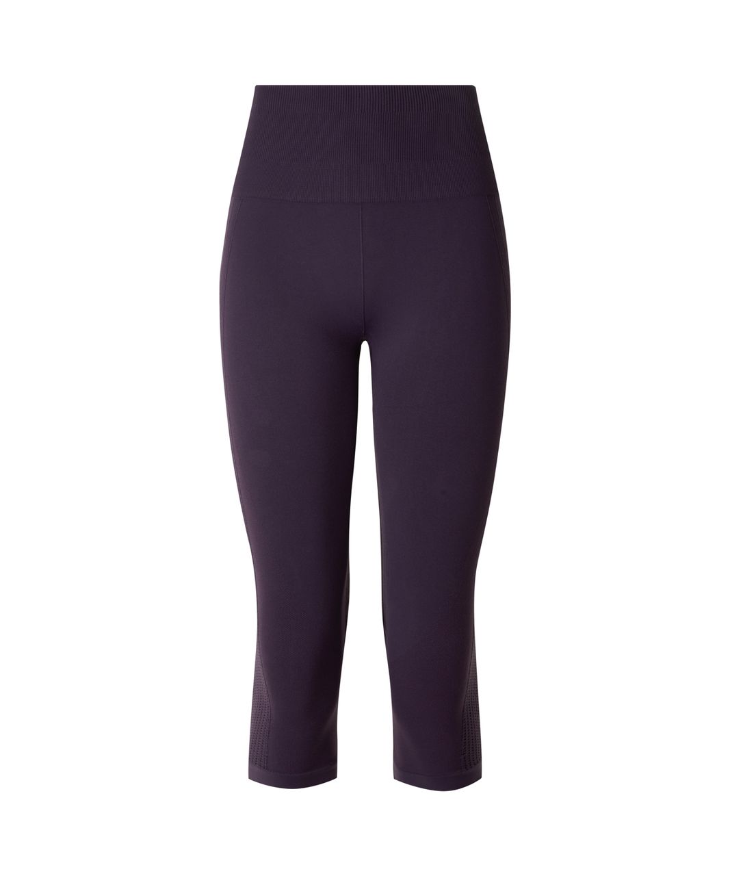 Lululemon Flow & Go Crop - Deep Zinfandel - lulu fanatics