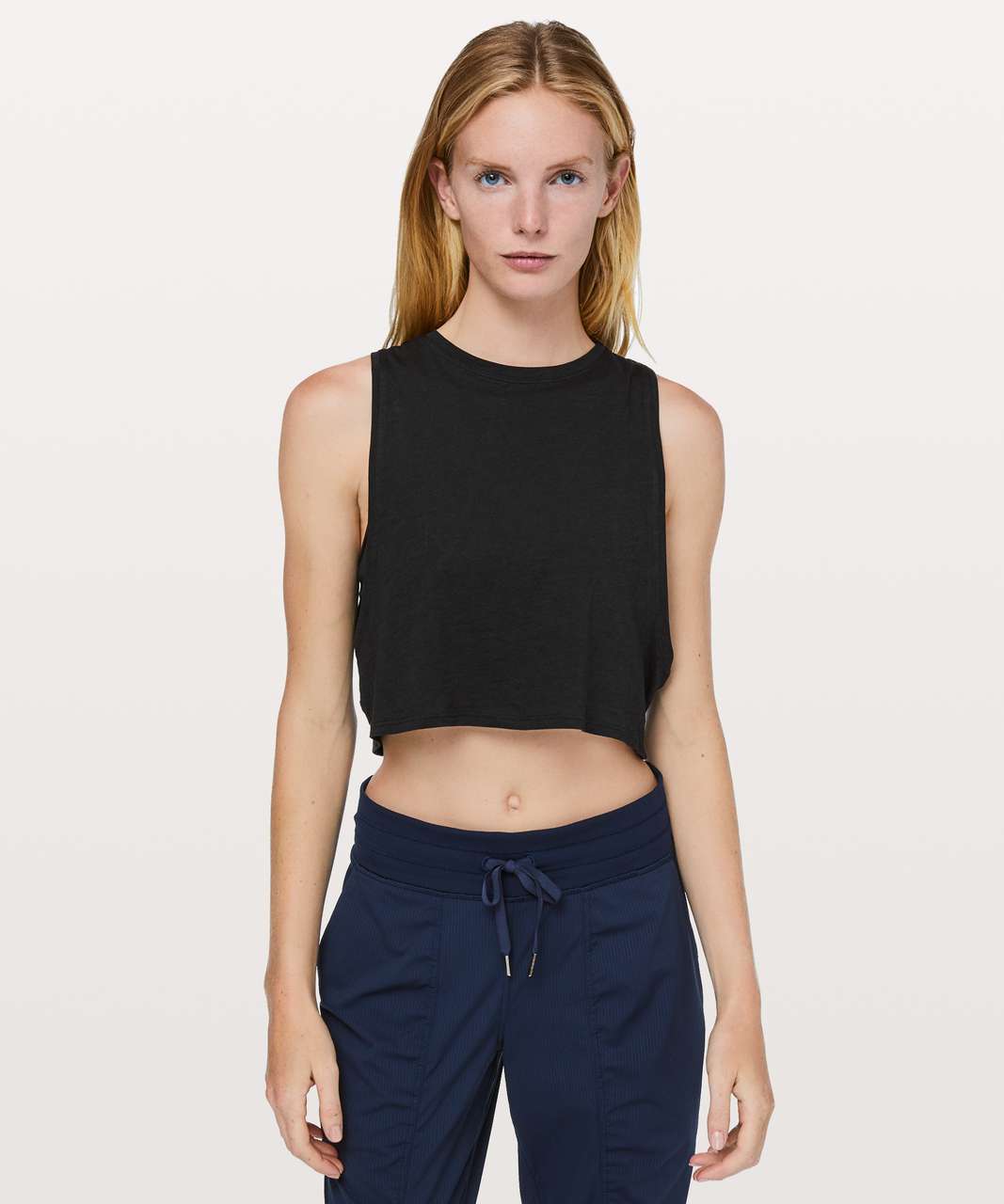 Lululemon Muscle Love Crop Tank *Light - Black