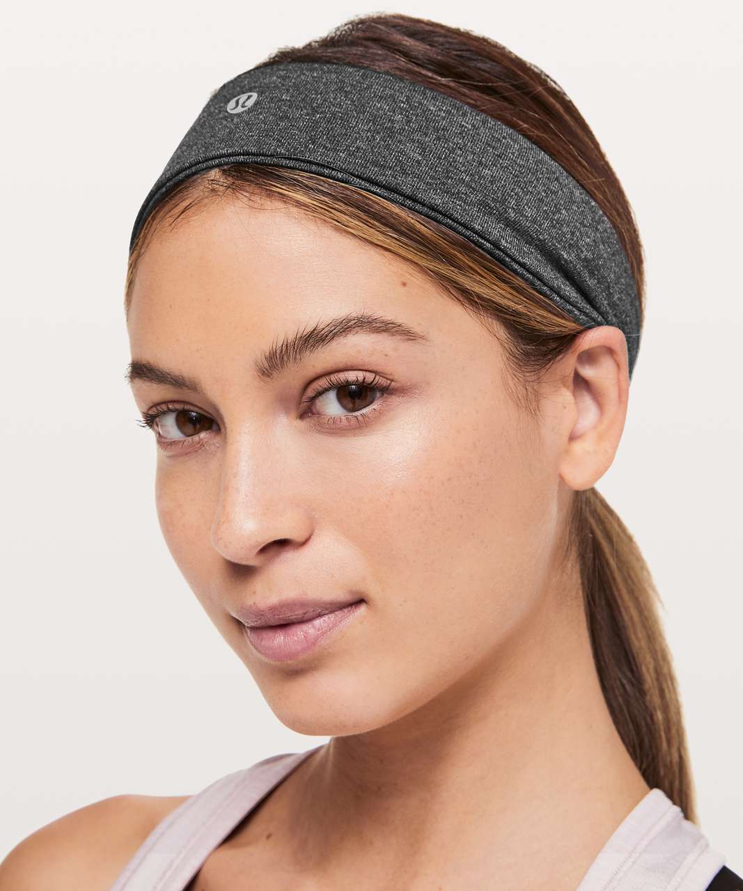 Lululemon Athletica Lululemon Fly Away Tamer Headband (Blue Linen)