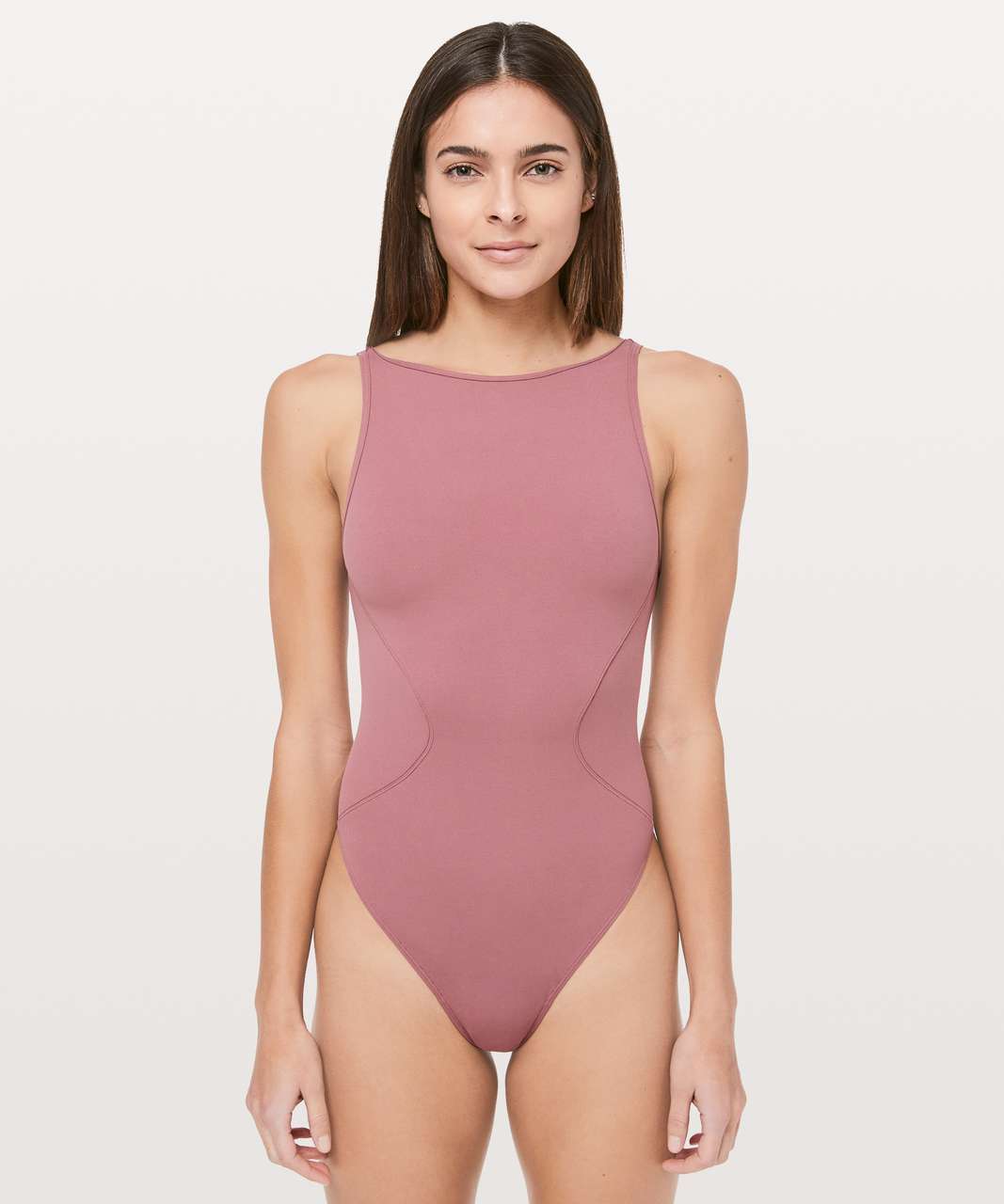 NWOT Sold Out! Rare Lululemon Full Freedom Bodysuit Smoky Blush 4