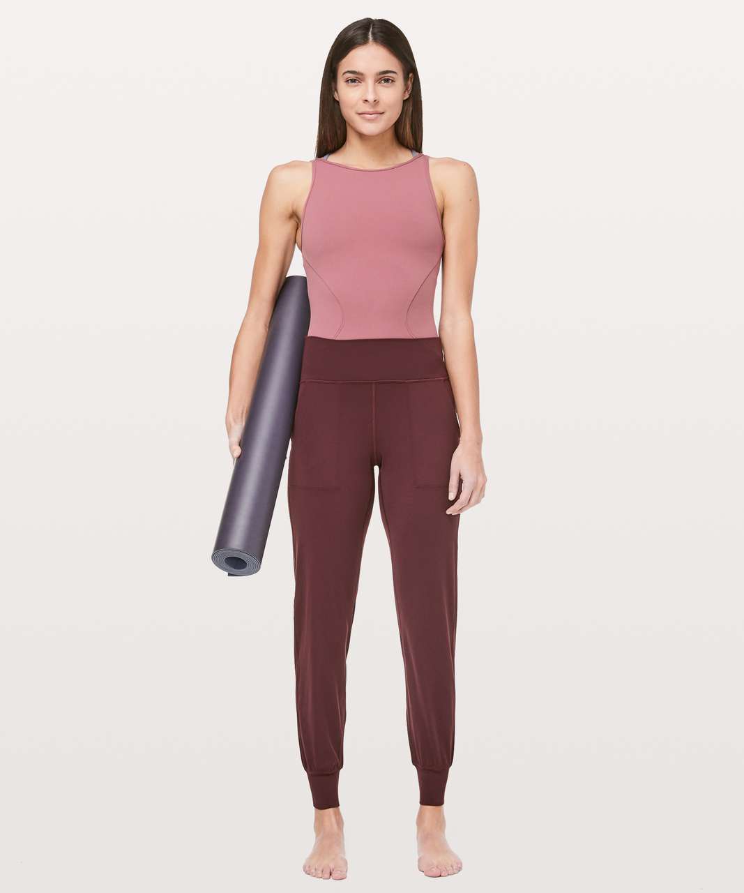 Lululemon Real Feel Bodysuit - Misty Merlot - lulu fanatics