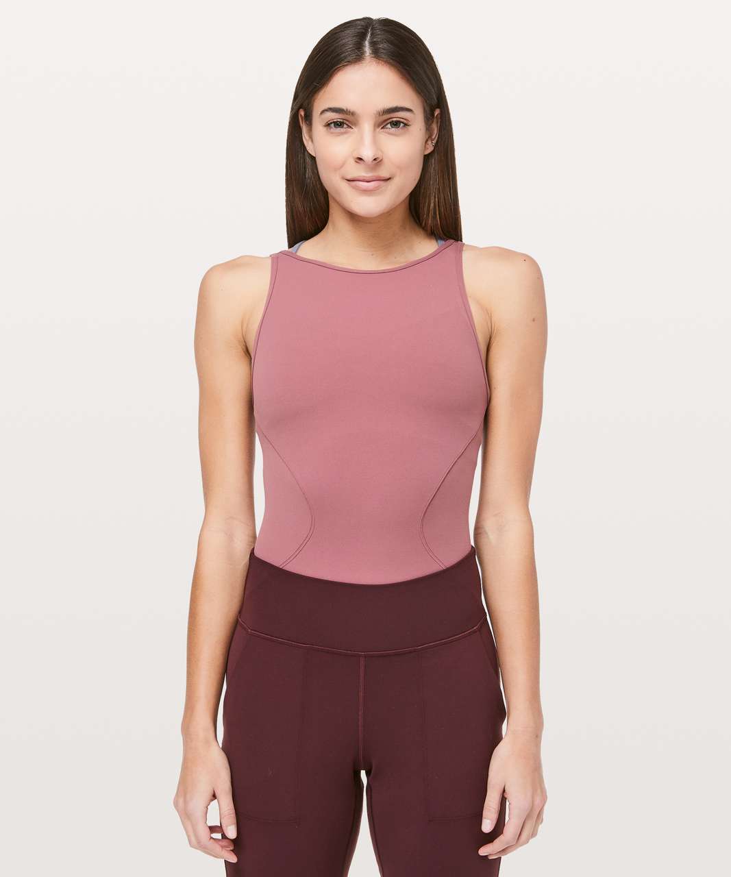 Lululemon Real Feel Bodysuit - Misty Merlot