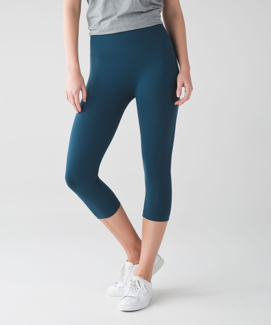 Lululemon In The Flow Crop - Inkwell - lulu fanatics