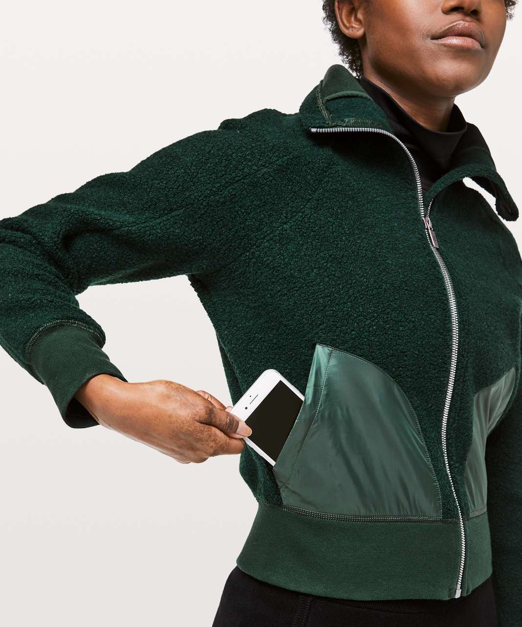 Lululemon So Sherpa Jacket - Malachite