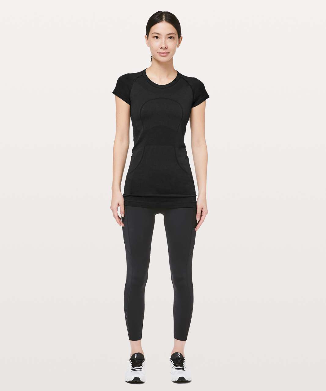 Lululemon Swiftly Tech Short Sleeve Crew *Lunar New Year - Dark Red / Dark  Red - lulu fanatics