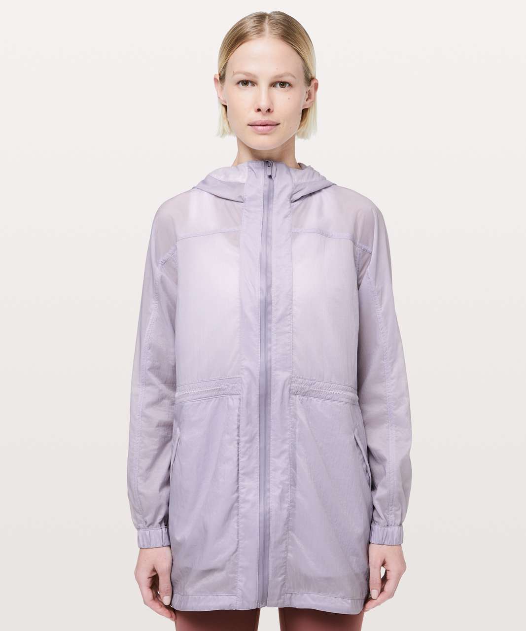 Lululemon In The Clear Jacket - Silver Lilac