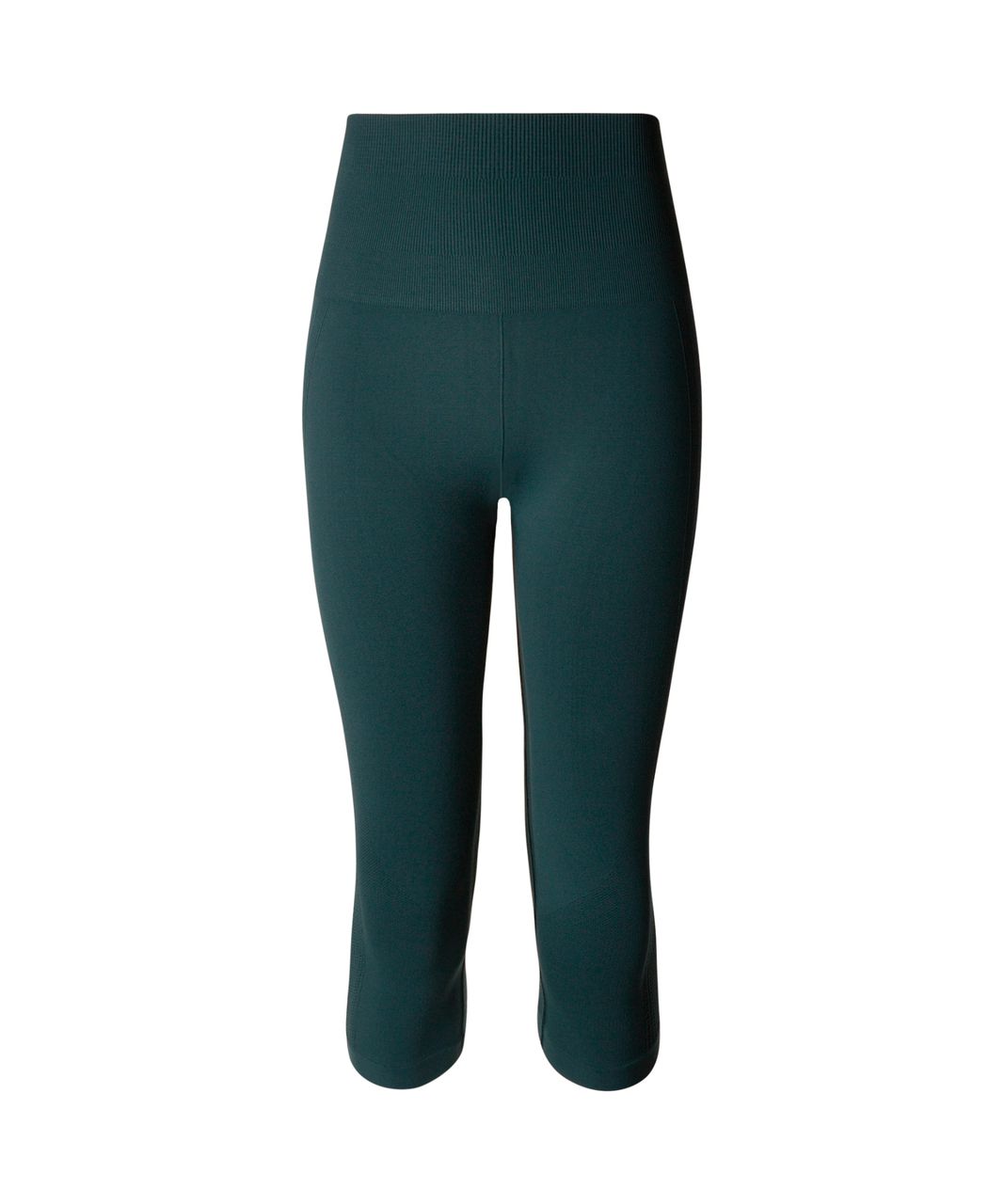 Lululemon Flow & Go Crop - Deep Green