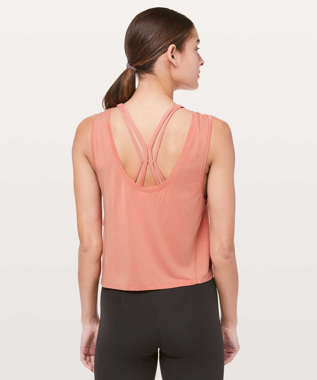 Lululemon Modal-Silk Yoga Tank Top - Espresso - lulu fanatics