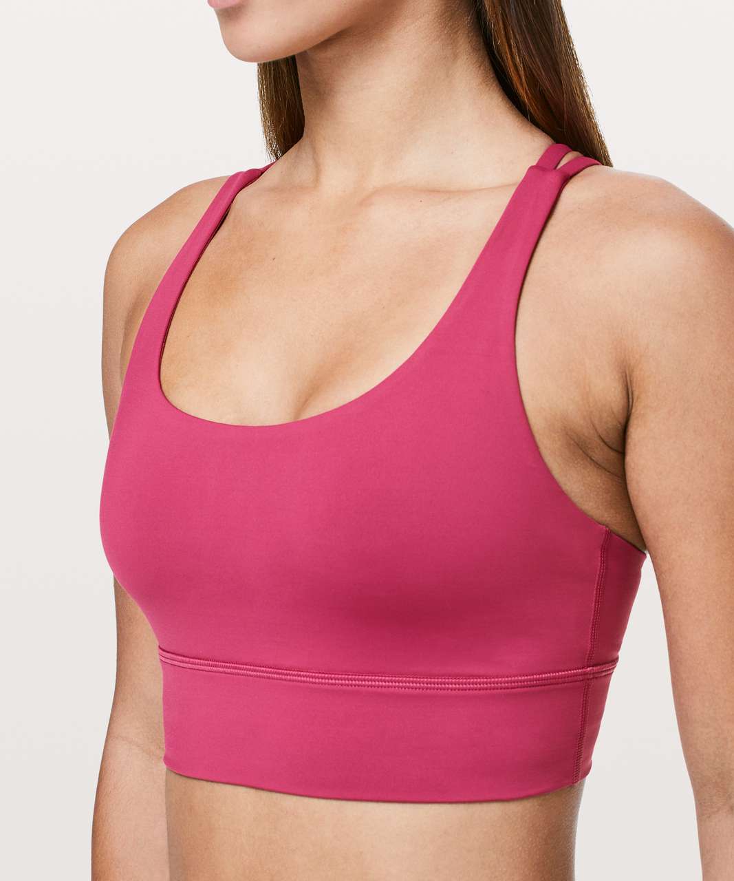 Lululemon Energy Bra *Long Line - Violet Red