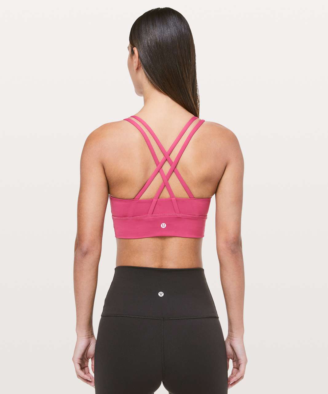 Lululemon Energy Longline Bra Ribbed Luxtreme Medium Support, B-d Cups In  Soleil