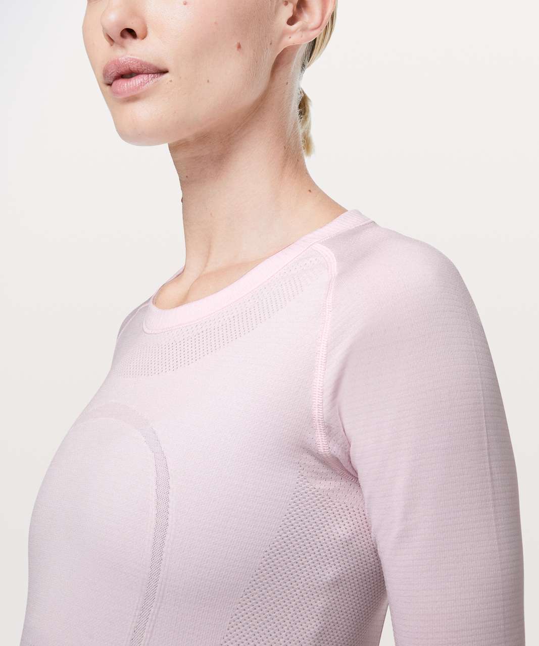 Lululemon Swiftly Tech Long Sleeve Crew - Pink Glow / Pink Glow