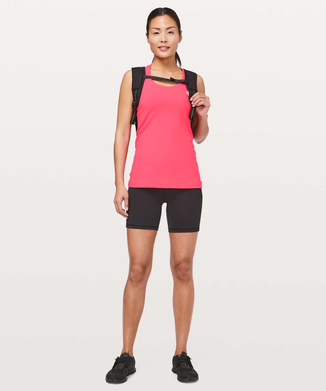 Lululemon Cool Racerback II - Electric Coral