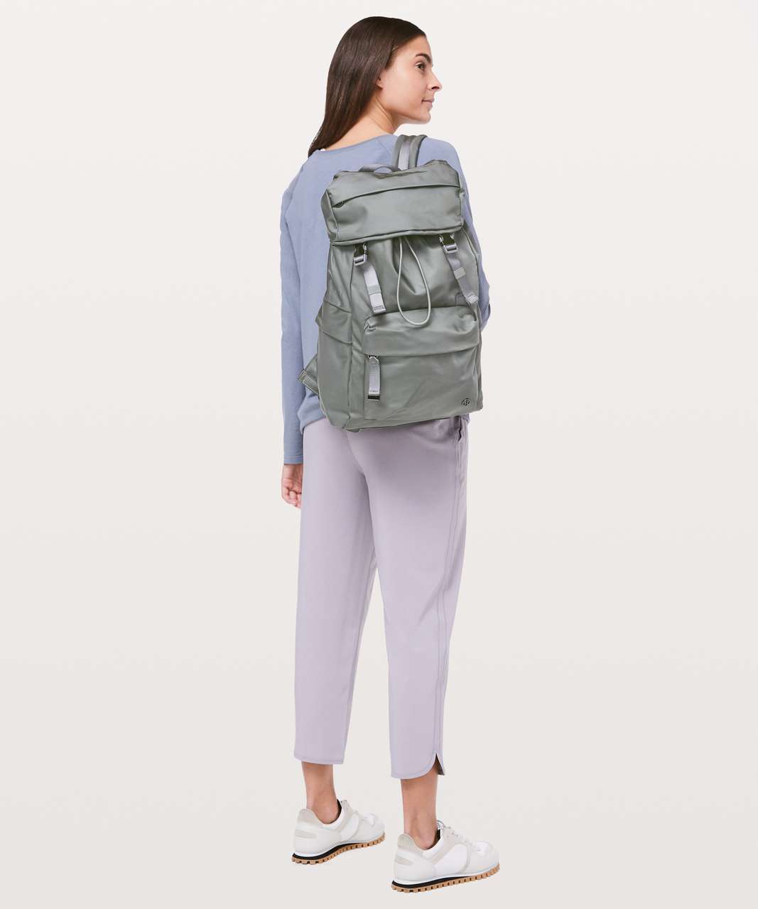 Lululemon On My Level Rucksack *18L - Grey Sage