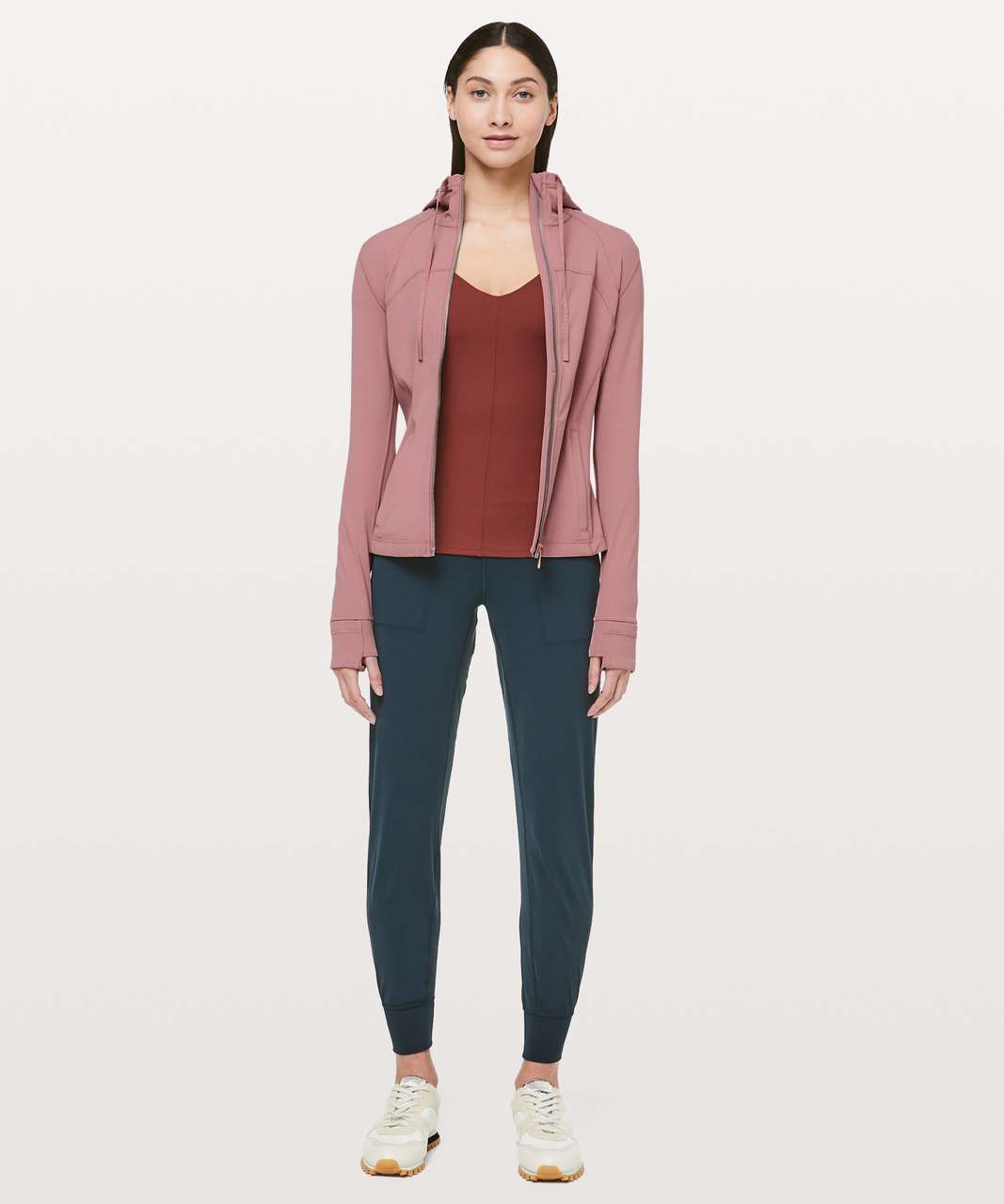 Define Jacket (Quicksand Pink) & Align Bra (White Reversible) : r/lululemon