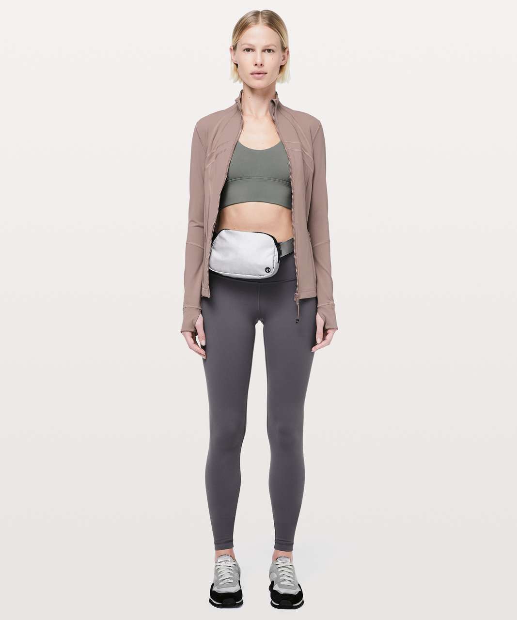 My first purchase from Lulu. Grey Sage outfit. See comments. : r