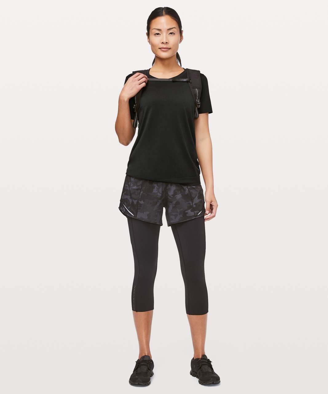 Lululemon Swiftly Tech Short Sleeve (Breeze) *Relaxed Fit - Black / Black (Second Release)