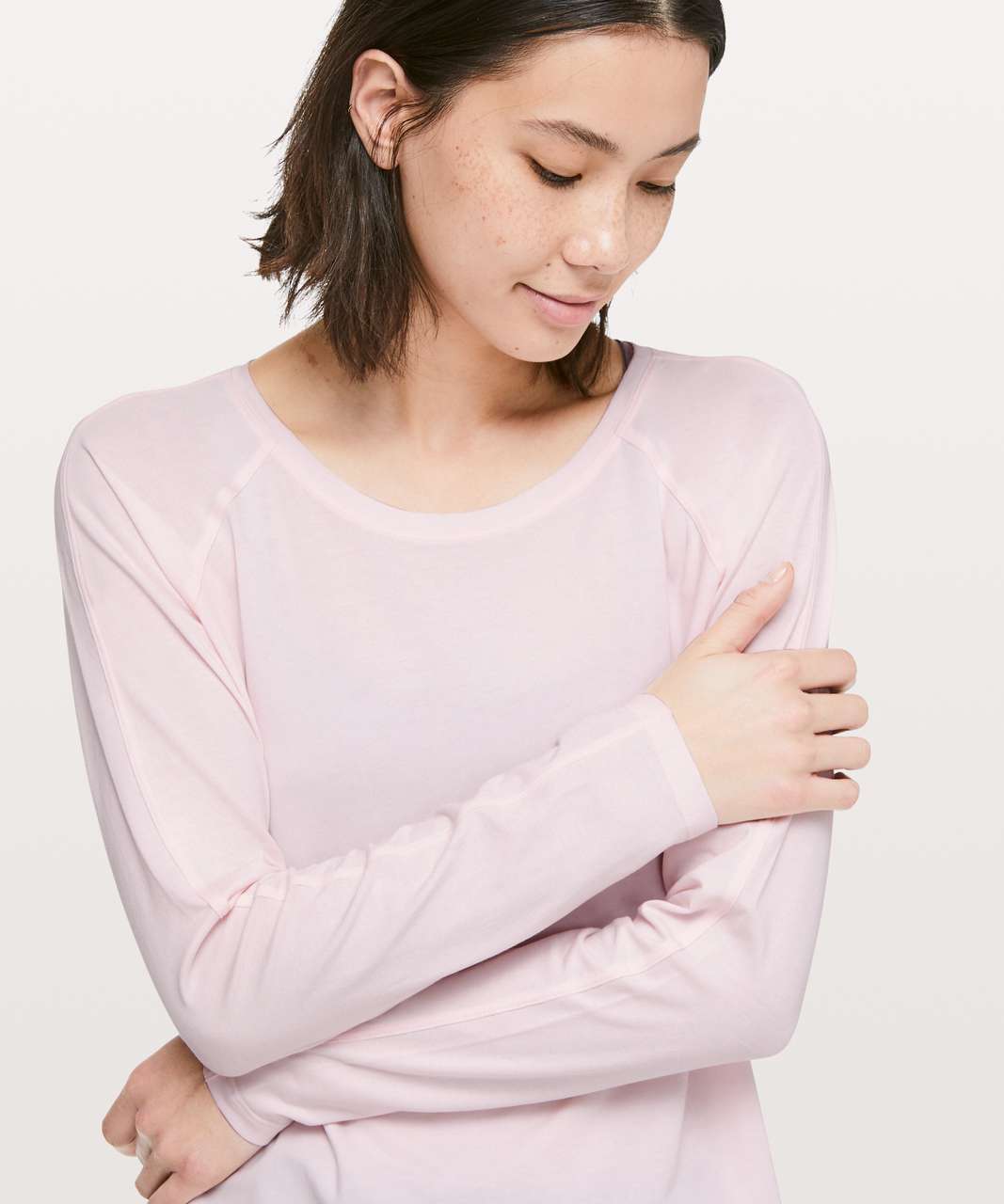 Lululemon Emerald Long Sleeve - Pink Glow (First Release)