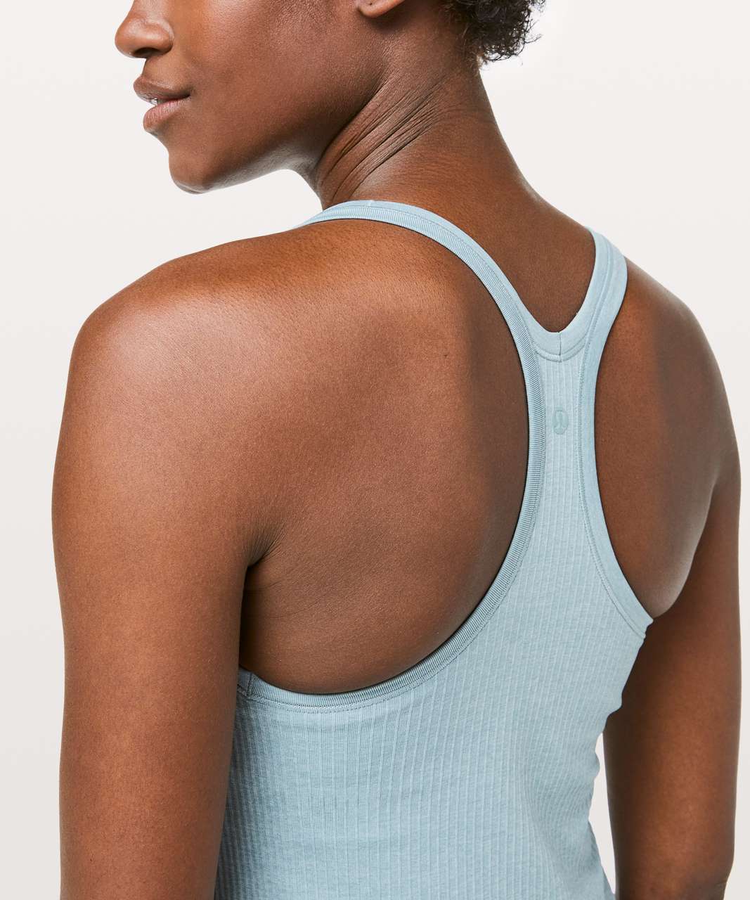 Lululemon Ebb To Street Tank II - Blue Cast