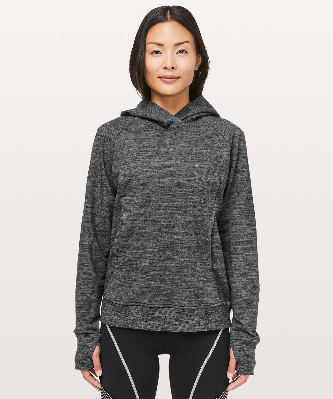 Lululemon Scuba Pullover - Heathered Core Dark Grey - lulu fanatics