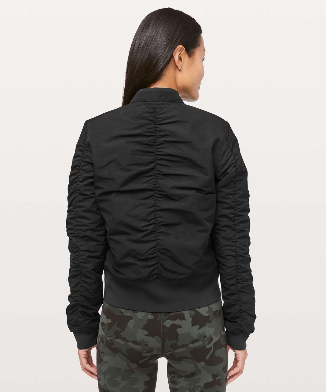 Lululemon Warm Two Ways Bomber - Black 