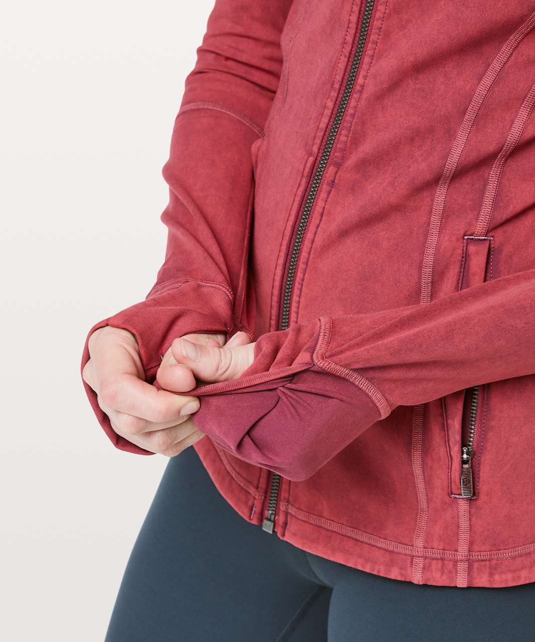 Lululemon Define Jacket *Garment Dye - Washed Misty Merlot