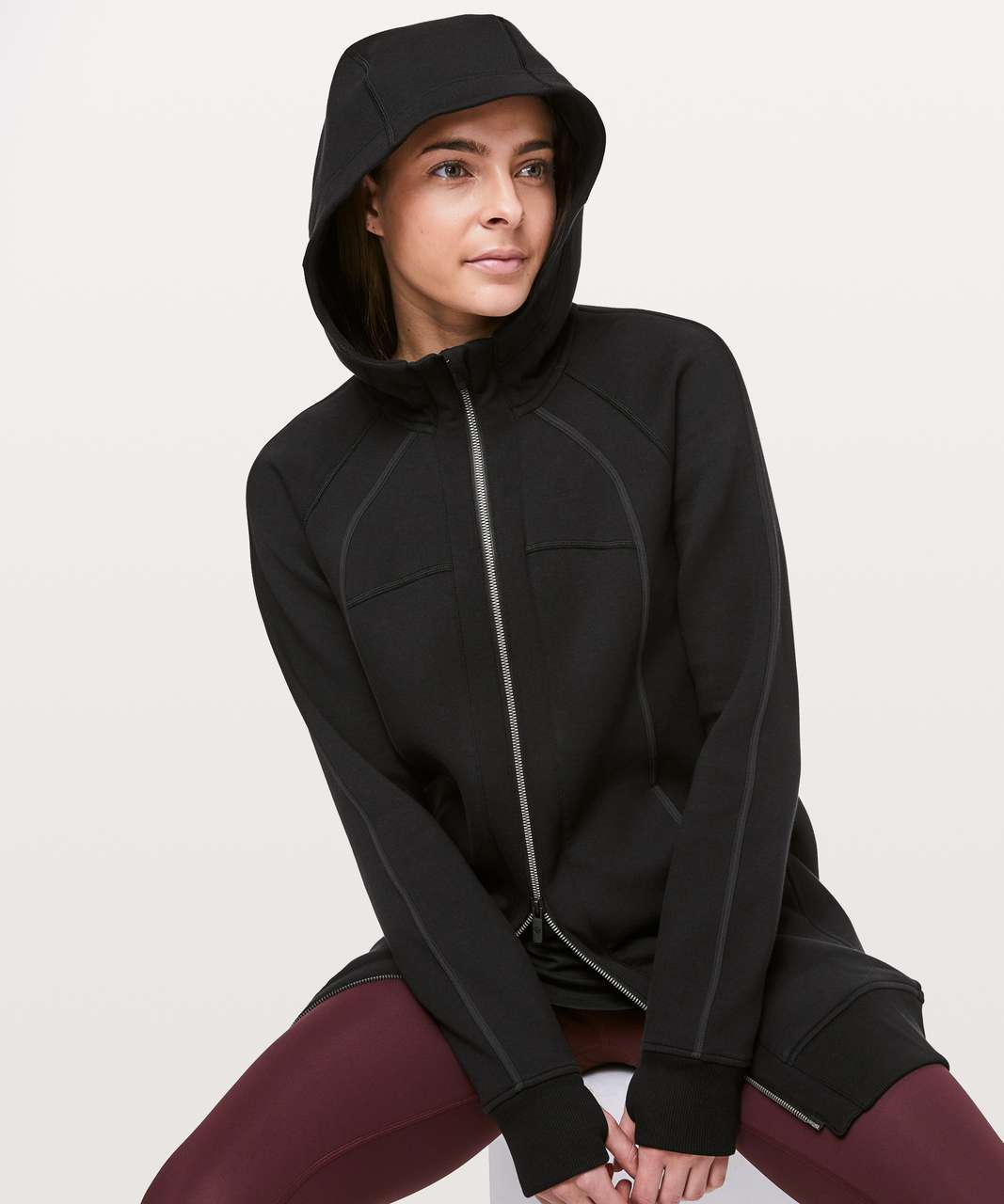 Lululemon Long For It Jacket - Black - lulu fanatics