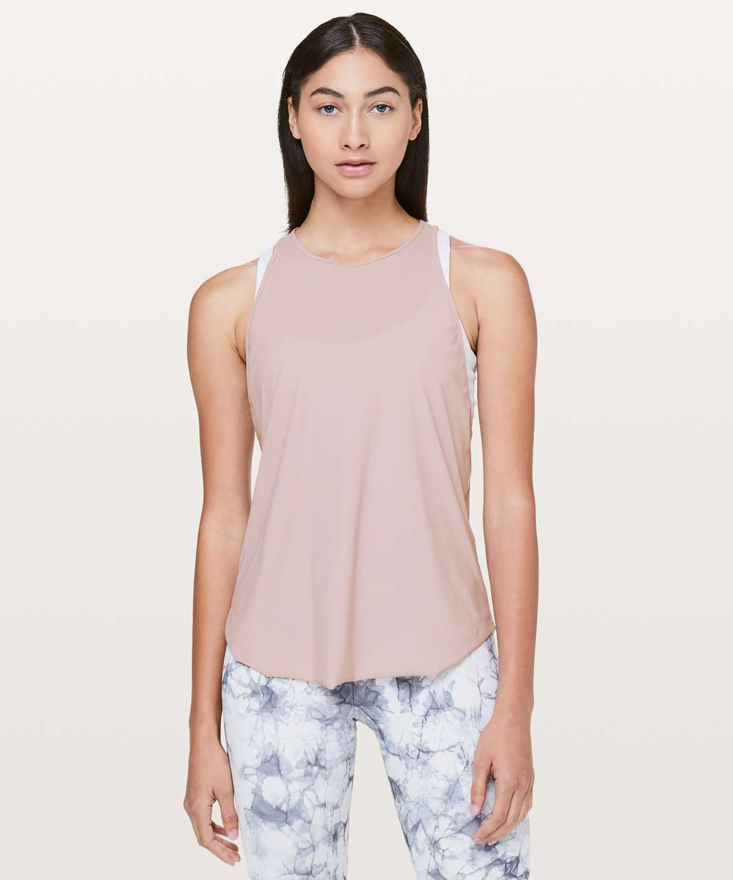 Lululemon Never Still Tank - Smoky 