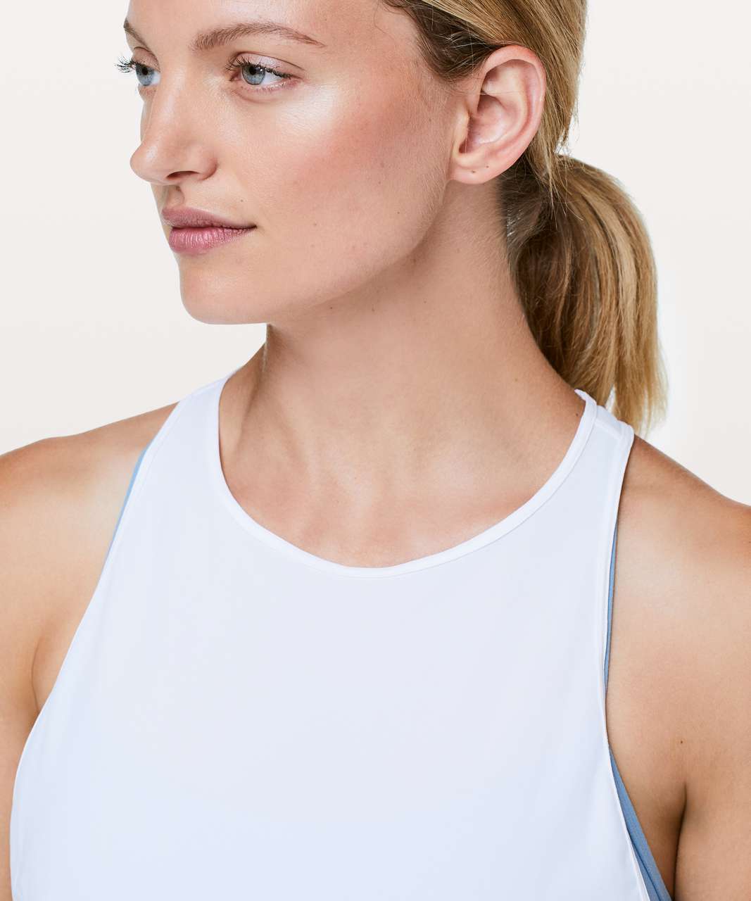 Lululemon Never Still Tank - White