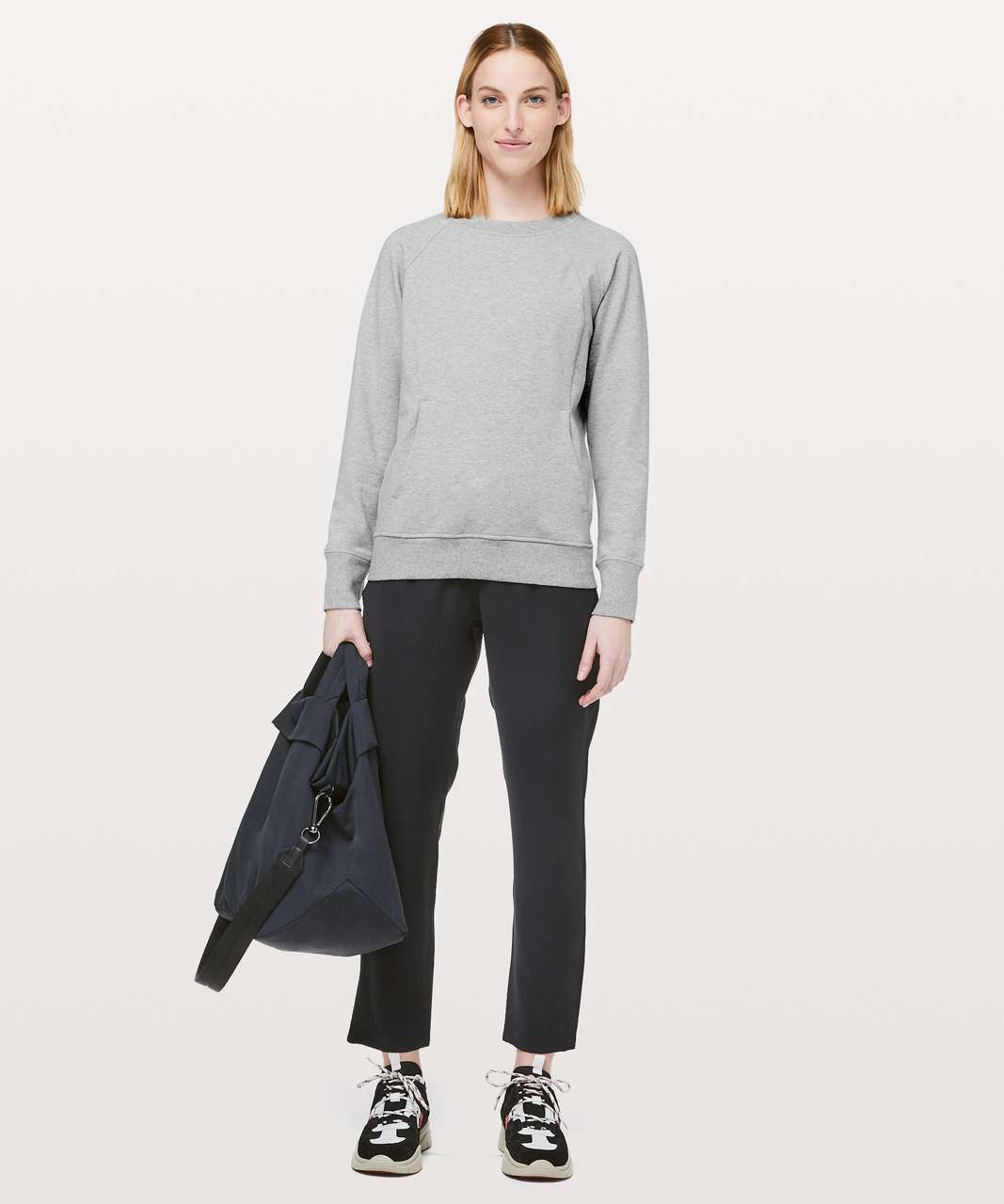 Lululemon Scuba Crew - Heathered Core Light Grey